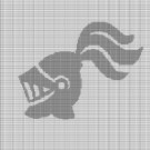 KNIGHT HEAD CROCHET AFGHAN PATTERN GRAPH