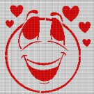 LOVE FACE CROCHET AFGHAN PATTERN GRAPH LOVE FACE CROCHET AFGHAN PATTERN GRAPH
