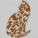 MOTIF CAT CROCHET AFGHAN PATTERN GRAPH