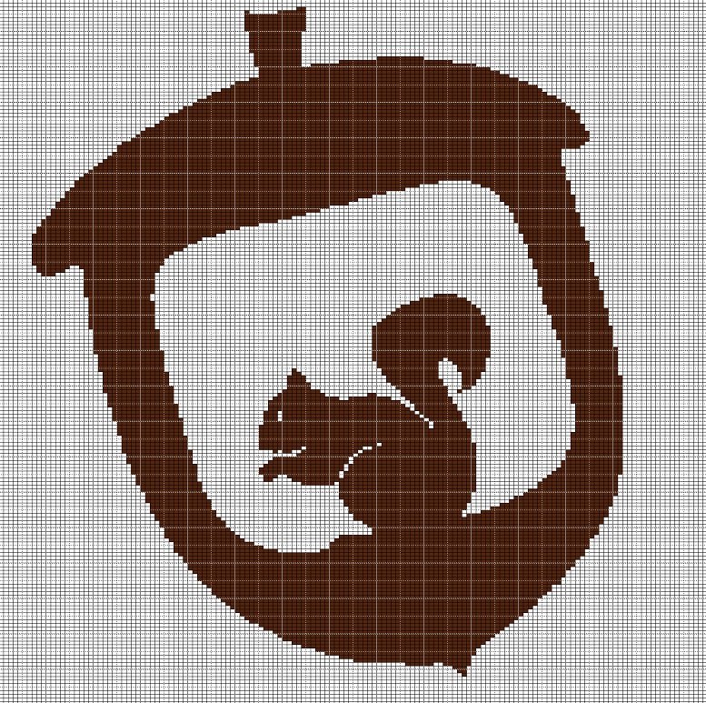 PEANUTS SQUIRREL CROCHET AFGHAN PATTERN GRAPH