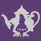 ALICE IN TEAPOT CROCHET AFGHAN PATTERN GRAPH