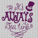 ALWAYS TEATIME CROCHET AFGHAN PATTERN GRAPH