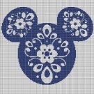 ART DISNEY SYMBOL CROCHET AFGHAN PATTERN GRAPH