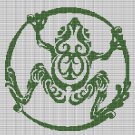 GREEN FROG CROCHET AFGHAN PATTERN GRAPH
