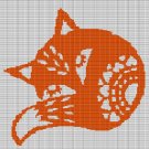 LITTLE FOX 2 CROCHET AFGHAN PATTERN GRAPH