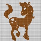 PONY CROCHET AFGHAN PATTERN GRAPH