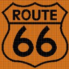 ROUTE 66 CROCHET AFGHAN PATTERN GRAPH