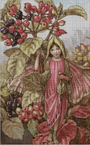 Flower Fairy 17 Cross Stitch Pattern In Pdf Dmc