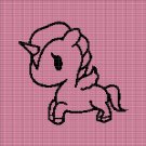 BABY UNICORN CROCHET AFGHAN PATTERN GRAPH