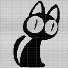 BLACK CAT CROCHET AFGHAN PATTERN GRAPH