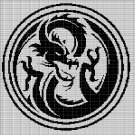BLACK DRAGON CROCHET AFGHAN PATTERN GRAPH
