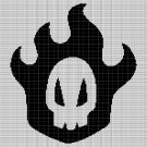 BLEACH RUKIA CROCHET AFGHAN PATTERN GRAPH