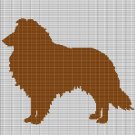 BORDER COLLIE CROCHET AFGHAN PATTERN GRAPH