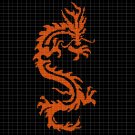 CHINESE DRAGON CROCHET AFGHAN PATTERN GRAPH