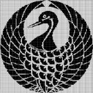 CRANE BIRD CROCHET AFGHAN PATTERN GRAPH