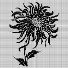 DAHLIA FLOWER CROCHET AFGHAN PATTERN GRAPH