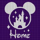 MICKEY HOME CROCHET AFGHAN PATTERN GRAPH