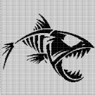 FISH SKELETON CROCHET AFGHAN PATTERN GRAPH FISH SKELETON CROCHET AFGHAN PATTERN GRAPH