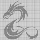 GRAY DRAGON CROCHET AFGHAN PATTERN GRAPH