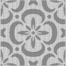 GRAY MOTIFS CROCHET AFGHAN PATTERN GRAPH