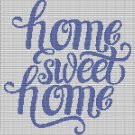 HOME SWEET HOME CROCHET AFGHAN PATTERN GRAPH