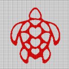 LOVE TURTLE CROCHET AFGHAN PATTERN GRAPH