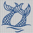 MERMAIDS CROCHET AFGHAN PATTERN GRAPH
