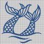 MERMAIDS CROCHET AFGHAN PATTERN GRAPH