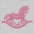 ROCKING HORSE CROCHET AFGHAN PATTERN GRAPH