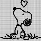SNOOPY CROCHET AFGHAN PATTERN GRAPH