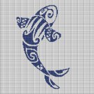 TRIBAL FISH CROCHET AFGHAN PATTERN GRAPH
