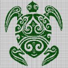 TRIBAL TRURTLE CROCHET AFGHAN PATTERN GRAPH