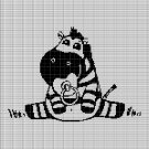 BABY ZEBRA CROCHET AFGHAN PATTERN GRAPH