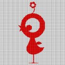 BIRDY CROCHET AFGHAN PATTERN GRAPH