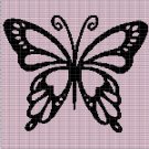 BUTTERFLY CROCHET AFGHAN PATTERN GRAPH