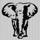 ELEPHANT CROCHET AFGHAN PATTERN GRAPH