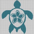 FLOWER TURTLE 2 CROCHET AFGHAN PATTERN GRAPH