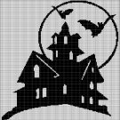HALLOWEEN HOUSE CROCHET AFGHAN PATTERN GRAPH