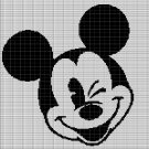 MICKEY HEAD CROCHET AFGHAN PATTERN GRAPH