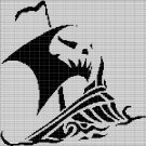 PIRATE SHIP CROCHET AFGHAN PATTERN GRAPH