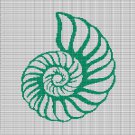 SEASNAIL 2 CROCHET AFGHAN PATTERN GRAPH