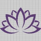 SIMPLE LOTUS CROCHET AFGHAN PATTERN GRAPH
