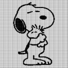 SNOOPY AND FRIEND CROCHET AFGHAN PATTERN GRAPH