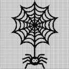 SPIDER WEB CROCHET AFGHAN PATTERN GRAPH