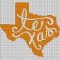 TEXAS STATE CROCHET AFGHAN PATTERN GRAPH