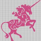 ART UNICORN CROCHET AFGHAN PATTERN GRAPH