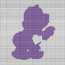 CARE BEAR CROCHET AFGHAN PATTERN GRAPH