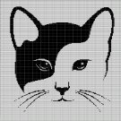 CAT HEAD CROCHET AFGHAN PATTERN GRAPH