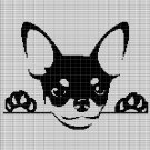 CHIHUAHUA HEAD CROCHET AFGHAN PATTERN GRAPH