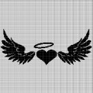 ANGEL SYMBOL CROCHET AFGHAN PATTERN GRAPH